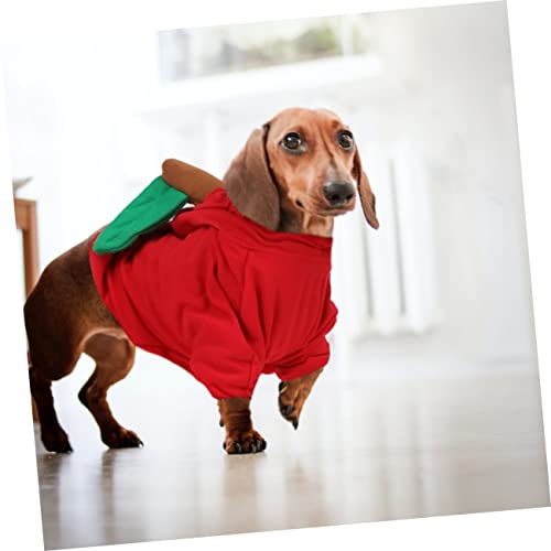 Disfraz para perro Halloween UPKOCH L rojo miniatura 6