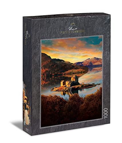 Ulmer Puzzleschmiede, Scotland Jigsaw Puzzle 1000 Pieces "Eilean Donan Castle"