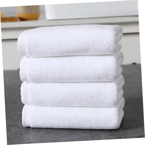 Serviettes coton absorbantes (lot de 3) blanc multi usages pour la maison - 3