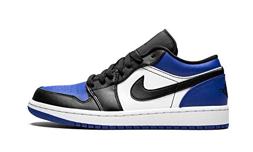Nike Men's Air Jordan 1 Low Royal Toe, Sport Royal/Black/White, 9