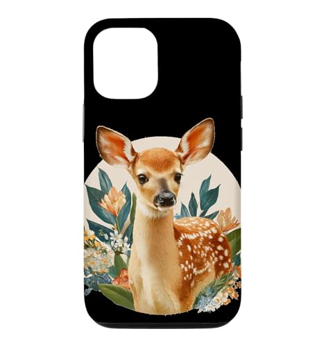 �t�̎��̊O�ς̉ԂƎq���̃R�X�`���[���B �X�}�z�P�[�X iPhone 12/12 Pro �p