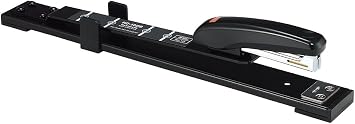 Max Stapler HD-10DB/K Stapler No. 10 Hands, 15 Pieces, Black