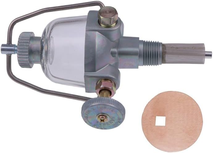 Miniatura 1 de Tazón de sedimento de combustible 2NAA9155B 180141M91 2N9155B compatible con Ford 8N 9N 2N NAA Jubilee Massey Ferguson TE20 TO20 TO30 TO35 MF35 F40