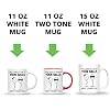GOSSBY Personalized Custom Mug (2 Kids) We Used To Live In Your Balls. Happy Father's Day Funny Fathers Day Mug For Dad Father From Daughter Son Custom Multi Kids Name Teacup Naughty Swimming Sperm Wh