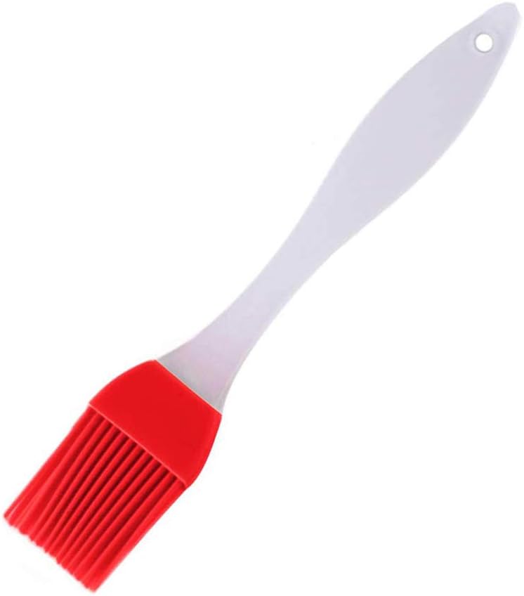 Pastry Brush Silicone,Grill Brush Basting Pastry Cooking Brush,Heat Resistant Oil BBQ Flexible Red