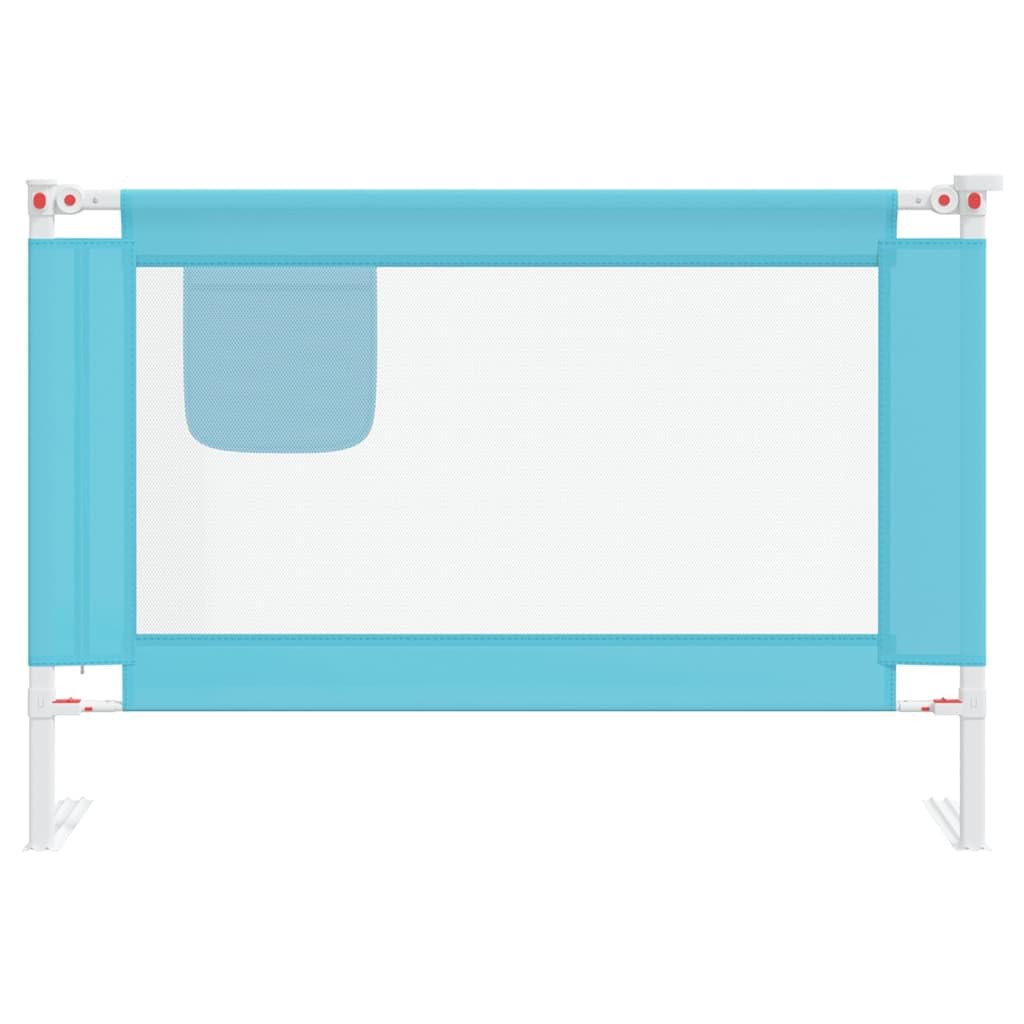 Generisch Kleinkind-Bettschutzgitter Blau 100x25 cm Stoff,Baby & Kleinkind,Babysicherheit,Baby-Bettschutzgitter,10208