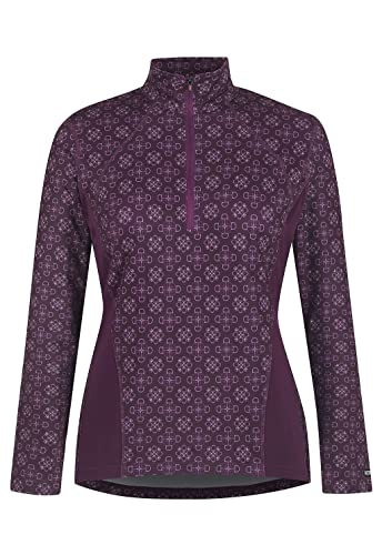 Kerrits Up Tempo Fleece Tech Top Print2