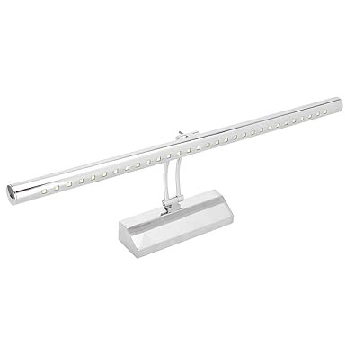 Vanity Mirror Light, White Mirror Front Light, Stainless Steel Electroplating Anti-Rust for Bathrooms Bedrooms