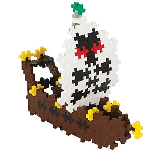 Plus-Plus - Pirates Boîte de 360 Pièces Jeux de Construction Basic, PP3729