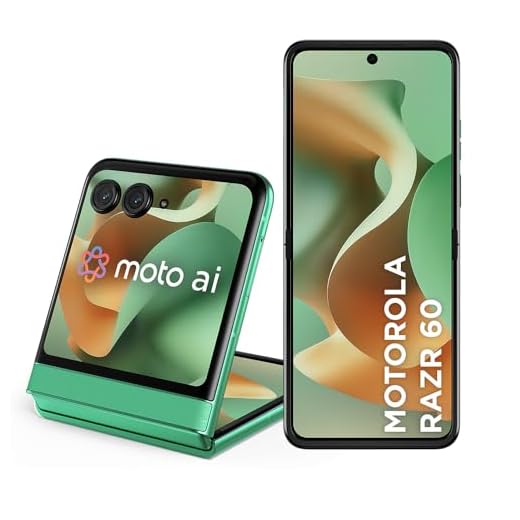 Smartphone Motorola Razr 60-256GB 24GB (12GB RAM+12GB Ram Boost) Tela dobrável 6,9" pOLED e externa 3,6” Moto AI camera IP48 - Verde