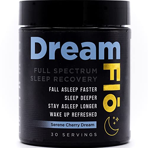 Dreamflo - Premium Sleep Supplement With Tart Cherry Extract, Magnesium Glycinate, Zinc Biglycinate, And Mucuna Pruriens (L-Dopa) #TOP30