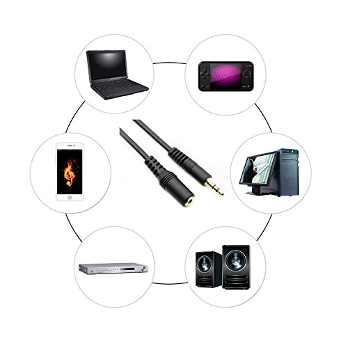 Pasow 3.5Mm Stereo Male To Female Extension Audio Cable Cord (50 Feet) #TOP4