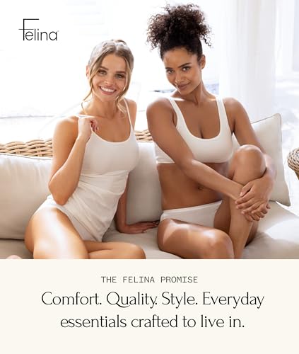 Image of Felina | Organic Cotton Bralette for Women | Super Soft & from Plant-Based Dyes