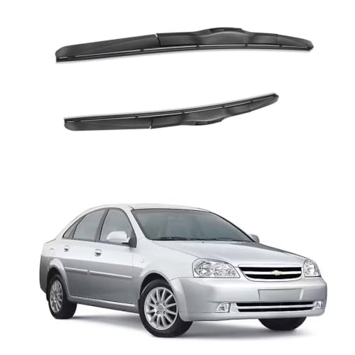 Image of Oshotto Frameless (O.E.M Type) Replacement Wiper Blades Compatible with Chevrolet Optra (22 inch / 19 inch)