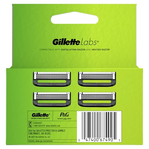 Gillette Labs Razor Blade Shaving Refills for Men, 4 count - image 9