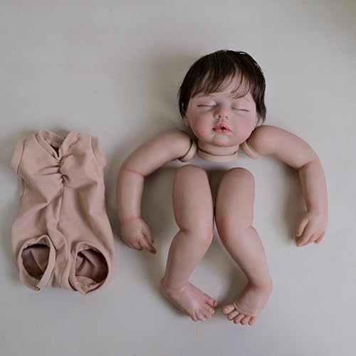 Nuevo Kit de muñeca Zoey Reborn de 19 Pulgadas Pintado...