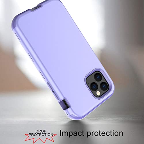 Coque silicone antichoc iPhone 7 Plus violette évite les rayures - 3