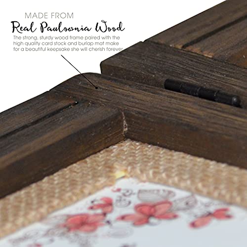 Gifts For Dad From Daughter Or Son - A Prayer For My Dad Poem - Double 5X7 Hinged Picture Frame - Best Gift For Fathers Day, Birthday, Christmas, Valentines Day, Father Of The Bride Or Groom - From Adult, Kids, Or Baby #TOP1