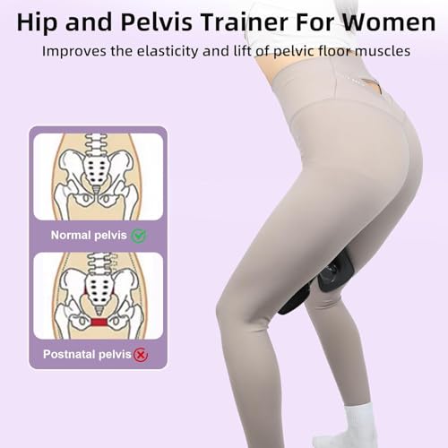 Image of DUNGRANI 3rd Gen Thigh Master 0-100 lbs Adjustable Resistance Inner Thigh Exerciser Trainer Counter with LCD Counter Pelvic Floor Kegel Hip Exercise Workout Equipment Pilates Women Men (Size-3)