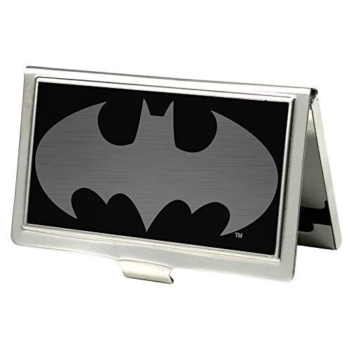 Buckle-Down Business Card Holder - Batman Reverse Brushed - Small