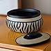 Jewelry Box | Zebra Print Trinket Storage Organizer | Resin Jewelry Container with Lid | for Women Girls Ladies Mothers Brides Collectors Fashion Lovers Wedding Gift Vanity Table, Travel Vacation