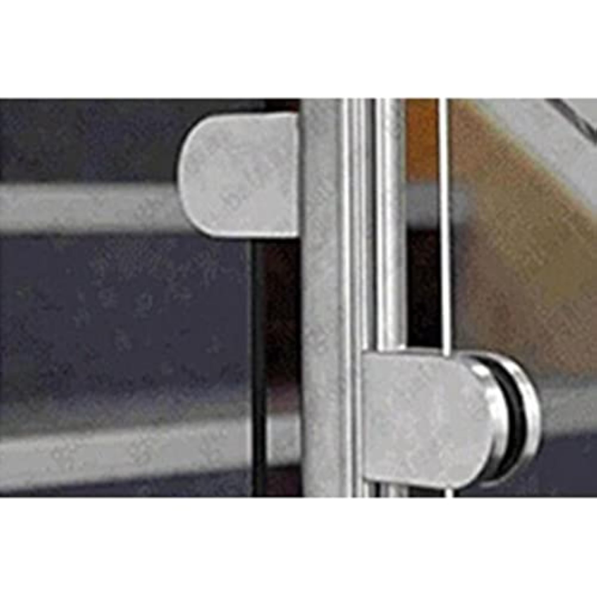 Stainless Steel Shower Glass Door Panel Fixed Clip Support