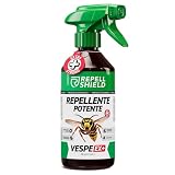 RepellShield Spray Vespe e Calabroni ad Azione Rapida -500ml- Non Macchia - Repellente Vespe da Esterno e Interno - Non Tossico, Sicuro per Bambini - Ideale per Balconi e Giardini