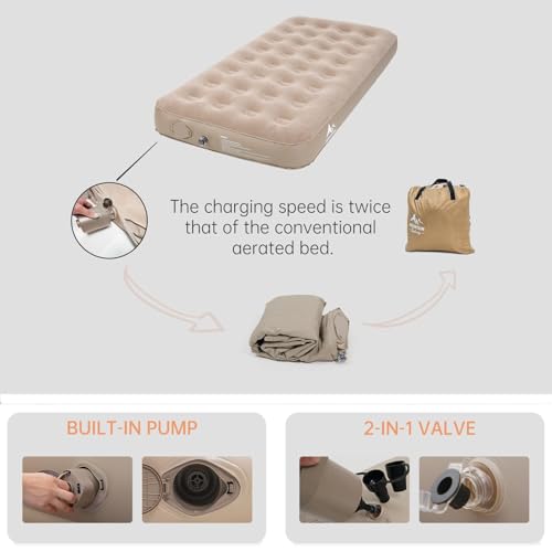 Campismo, Outdoors colchon inflable Marca Uzelia (3)