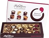 Lily O'Brien's Desserts Collection Gift Wrapped 210g - 16 Assorted Chocolates from 6 dessert inspired recipes - Present, Sharing Box, Celebration, Well done, Birthday, Christmas - Gift Wrapped - Image 2