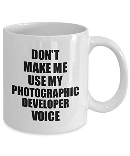 EzGift Photographic Developer Mug Coworker Gift Idea Funny Gag For Job Coffee Tea Cup Voice - Thumbnail 2