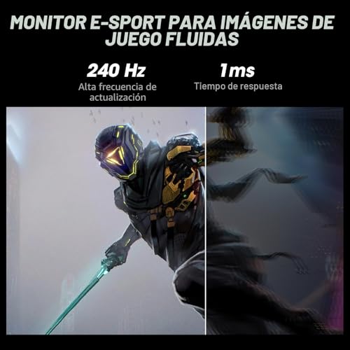 Detalle del Panel KOORUI Monitor Gaming