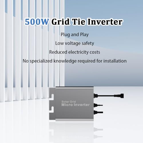 Panel solar de 36 V conectado a micro inversor de 500 W para hogares sostenibles 2