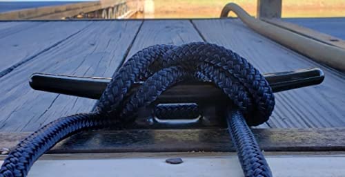 image for MIZUGIWA Boat Dock Cleats 8 inch,Black Nylon Cleat,Kayak Cleats for Ma