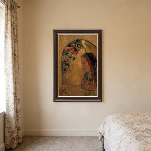 Impression sur toile Odilon Redon déco salon 20x30 cm