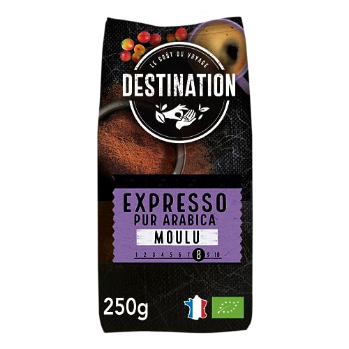 Destination Café Espresso 100% Arábica Bio 260 g