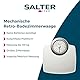 Salter 144 WHSVDR Mechanische Badezimmerwaage, traditionelle mechanische Personenwaage, metrisch/zöllig, analoge Personenwaage, max. 130kg W, extra große Wählscheibe und Plattform, keine Batterien