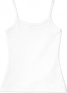 FUN FASHION Girls Cotton Stretchable Spaghetti Top | Round Neck | Single Piping | Soft Stretch | Available in Age 1 – 16 Y... Price In India