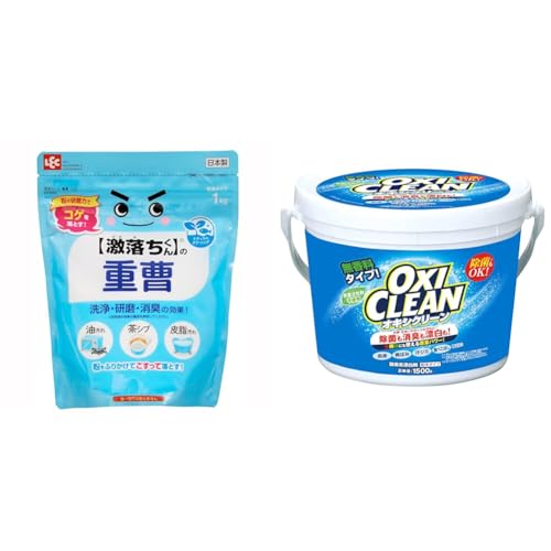 �y�Z�b�g�����z���b�N(LEC) �y����������z �̏d�� �����^�C�v 1kg /���̌����͂ŃR�Q�𗎂Ƃ�/������A�����ԁA�玉����ɂ�/+OXICLEAN(�I�L�V�N���[��) 1500g �_�f�n�Y���� ���u�� �V�~���� �E�ʊ����ܕs�g�p ������