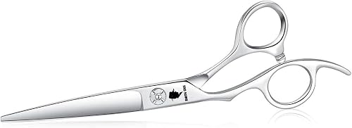 Professional Razor Blades Salon Left Handed Hair Cutting Scissors - Barber Shears for Left Hand - 6.0" Japanese 440 C Stainless Steel Left Handed Scissor… Purple