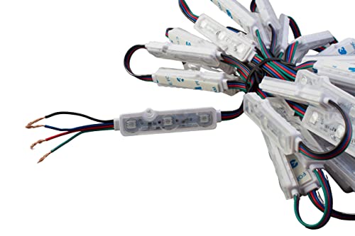 Cinta LED RGB 69 pies con Control y Fuente UL miniatura 2