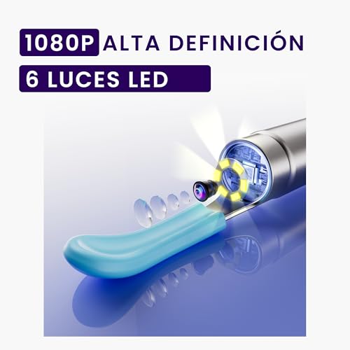 BebirdPro Ohrenschmalz Entferner Otoskop R1, 1080P HD Ohrenreiniger mit Kamera, Otoskop mit Licht, Weitwinkel Otoskop IP67 Wasserdicht Ohrreiniger für Erwachsene,Kinder,iOS,Android