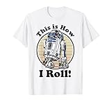Star Wars R2-D2 Retro This Is How I Roll Graphic T-Shirt