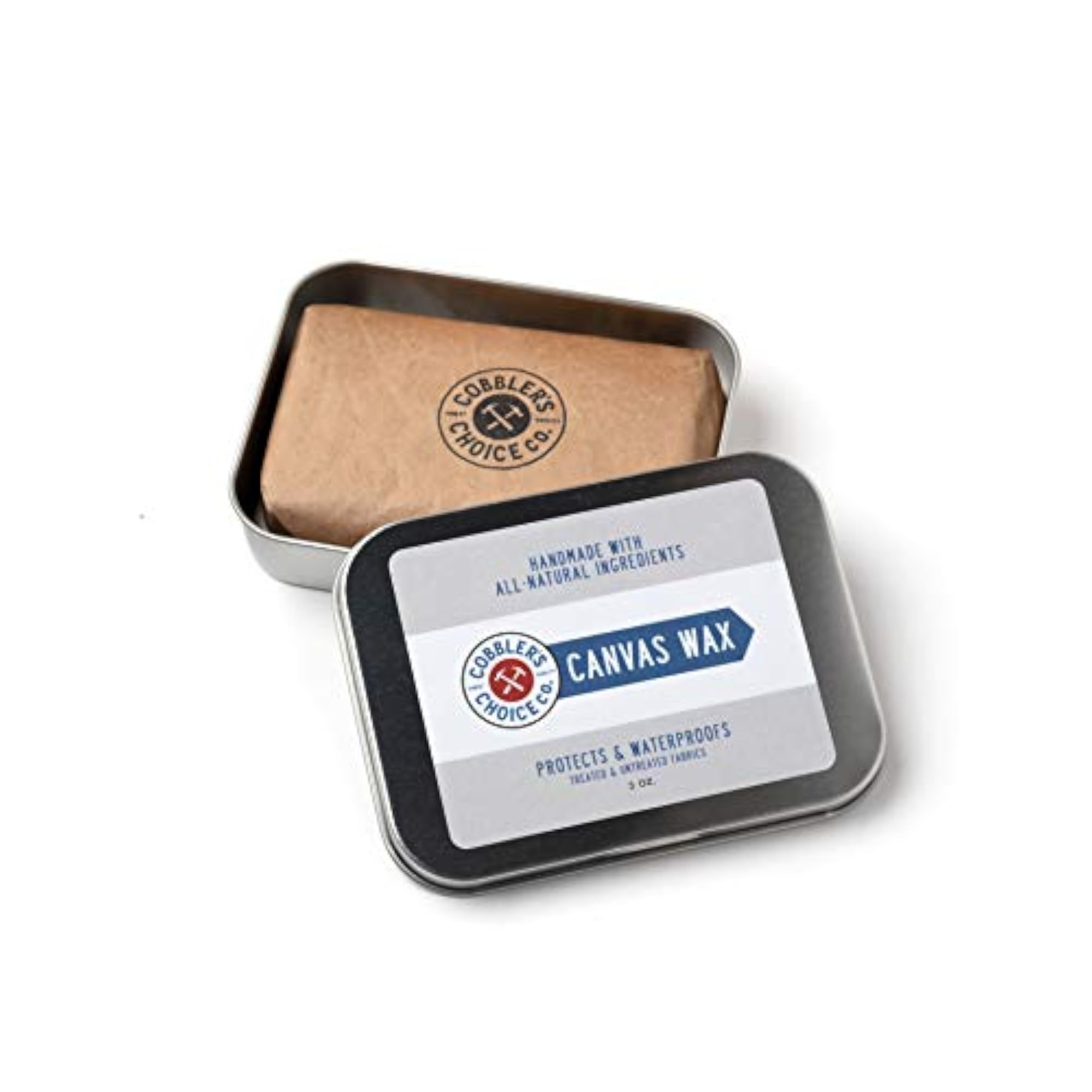 Cobbler's Canvas Wax, Protects Textiles from Elements