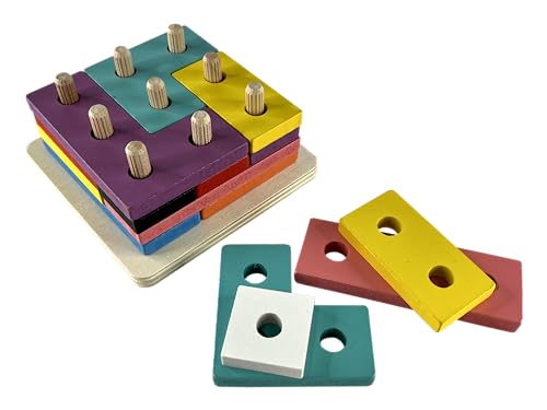 Brinquedo Encaixe Formas e Cores, Tetris, Toy Mix