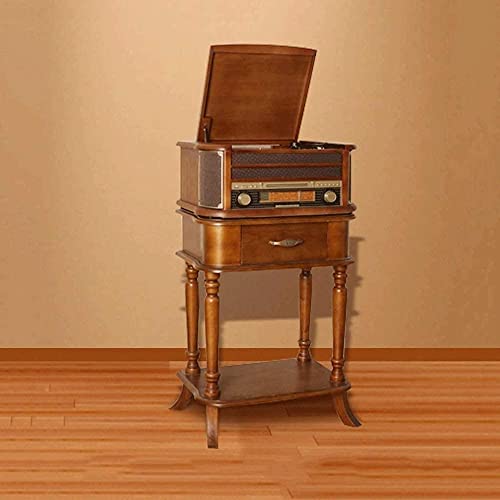Tourne-disques, boîte à Musique Platine Vinyle nostalgique en Bois sans Fil avec AM, FM, CD, Enregistrement MP3 sur… - Les Beatles, Paul McCartney, John Lennon, RIngo Starr, George Harrison Tourne-disques, boîte à Musique Platine Vinyle nostalgique en Bois sans Fil avec AM, FM, CD, Enregistrement MP3 sur… – Image 5