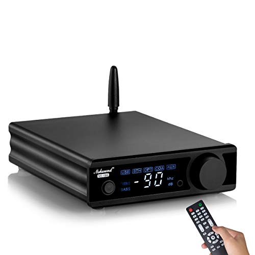 2 Channel Bluetooth 5.0 Power Amplifier 2.0 CH 200W Hi-Fi Stereo Audio Amp