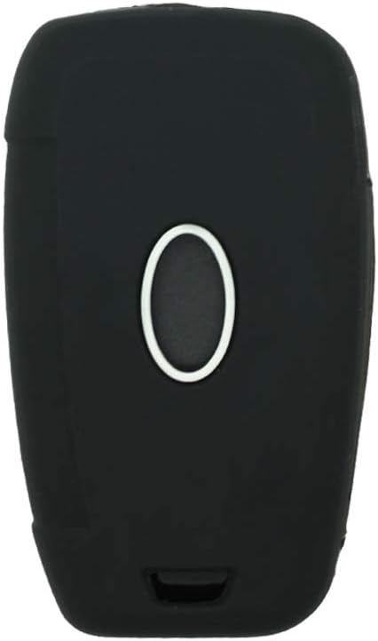 SEGADEN Silicone Cover Protector Case Holder Skin Jacket Compatible with Hyundai 3 Button Flip Remote Key Fob CV2156 Black image 2