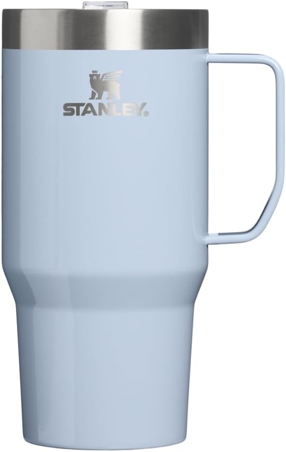 STANLEY The Everyday Suburban Mug | 24 oz | Drink Through Lid | Cup for Coffee, Tea and Drinks | Insulated Stainless Steel Coffee Mug | BPA-Free | Blue Dream Gloss