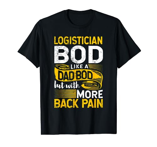 Logista Bod Like A Dad Bod Certified Forklift Driver Camiseta