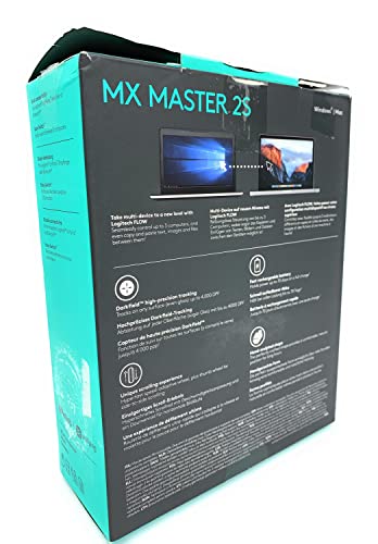 Image of Logitech Mx Master 2S Wireless Mouse, Graphite